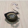 Swan Trinket Dish Glass Ornament Green and Clear