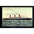 LS2490 - Cunard Liner - Berengaria - postcard