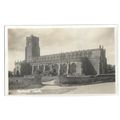 Blythburgh Church, Suffolk, RP Postcard.