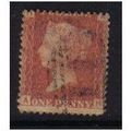 1858/79 1D RED PLATE (78) CORNER LETTERS(H.A)F/...