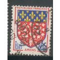France 1960 - SG1499a - 5c "Amiens" Arms - used