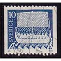 Sverige Sweden 1973 Viking Ship 10 ore Used Stamp