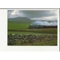 Railway LNER 4468 "Mallard" Postcard by Keighle...