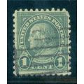Used 581 1c Benjamin Franklin Just Clears A16247