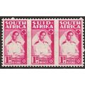 South Africa 1942 SG98 1d Carmine-Red Unit Moun...