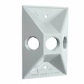 Hubbell-Bell 5189-1 Three Hole Weatherproof Cov...