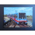 Docklands Light Railway, DLR London Postcard