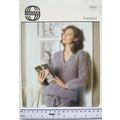 Vintage: Sirdar 5944 sweater, Caprine 2