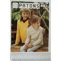 1976 Patons 1264 boys & girls sweaters, DK