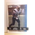 2008 SAGE Hit JABARI ARTHUR (Chiefs) Rookie Car...