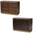 Modern Contemporary Dresser Walnut or Espresso ...