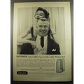 1955 Ronson Capri Cigarette Lighter Ad - solves the case of the lady pickpocket