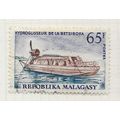 MADAGASCAR 1965 WATER BOAT GLIDER HYDOFOIL POST...