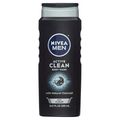New Nivea Men Deep Active Clean Charcoal Body W...