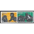 1983 Michel 1242+1243 - mint no gum
