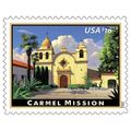 Carmel Mission 18.95 Express Mail Single Postag...