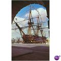 Gibraltar FDI Postcard 1967 - HMS Victory at Gi...