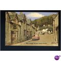 Wiltshire CASTLE COMBE Village Street Postcard ...