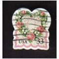 1998 USA heart of pink roses 33c multi F/U SG3547