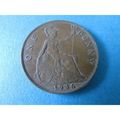 1936 GEORGE V ONE PENNY FREE POST. W