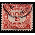 Hungary 1922 On Service 25k Used Stamp
