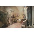 Jerusalem Inn Mortimers Room Rare Photo Postcard