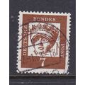 GERMANY 1961 FAMOUS GERMANS 7pf USED SG1262 #2