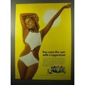 1970 Coppertone Suntan Lotion Ad - You Own the Sun