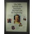 1991 NRA National Rifle Association Ad, Charlton Heston