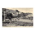 NICE PRINTED POSTCARD OF PIER ENTRANCE LLANDUDN...