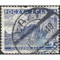 POLAND, Pieskowa Skala, blue 1935, 5 Gr, #2