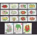 Ascension Island 1981 SG 282A-296A UMM - Flower...