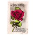 LOVING GREETINGS ON YOUR BIRTHDAY .used vintage...