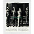 X990) Lt Gen Courtney Hodges Eisenhower Bradley...
