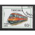 TANZANIA 1991 LOCOMOTIVES 60s DIESEL RAILCAR R1...