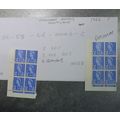 GB STAMPS Cylinder Block 4d blue Regionals Scot...