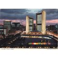 Toronto City Hall Canada Postcard used crease