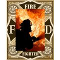 Firefighter Laser Engraved Wood Picture Frame P...