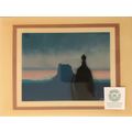 SOUTHWEST SUNSET ROBERT REDBIRD KIOWA NATIVE AM...