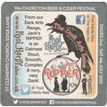 BEER MAT - FOOLHARDY ALES - CHORLTON BEER FESTI...