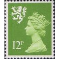 Great Britain 1980 Scotland 12p Yellowish Green...