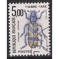 Po Mi 115: 5 Fr. multicoloured Postage Due Stam...