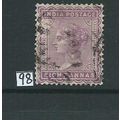 india stamps used sg98 sg 98