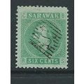 malaysia stamps sarawak sg5 used sg 5 used