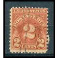 Used J81 2c Postage Due Average Plus WA1296