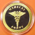 US Army, Medical Corps. Challenge Coin. 1.50". ...