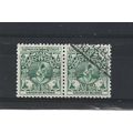 Burma.SG101 6p Dancer (Green) Pair.Fine Used.Ju...