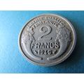 1946 FRANCE TWO FRANCS FREE POST. AAU
