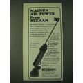 1980 Beeman/Webley Vulcan Airgun Ad - Magnum Ai...
