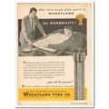 WHEATLAND TUBE COMPANY 1959 Durability steel pi...